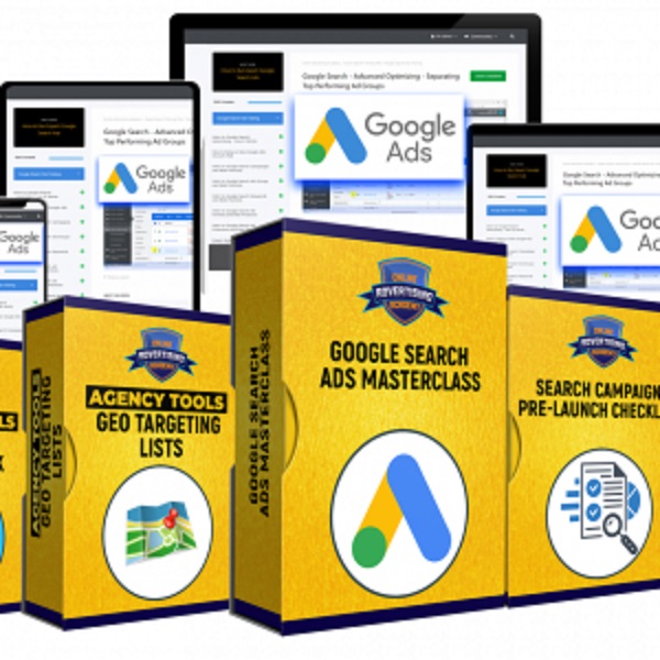 Online Advertising Academy – Google Ads Training Course Bundle Online Advertising Academy – Google Ads Training Course Bundle