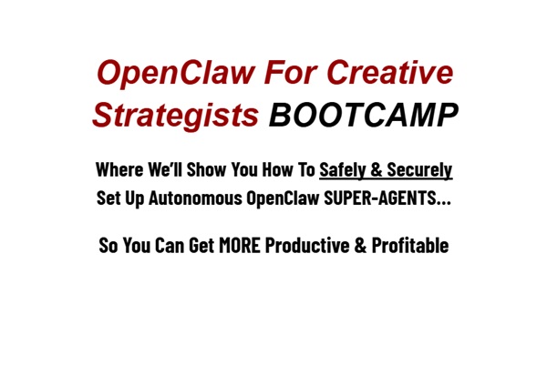 openclaw-for-creative-strategists-bootcamp-luke-ilha-mario-castelli openclaw-for-creative-strategists-bootcamp-luke-ilha-mario-castelli